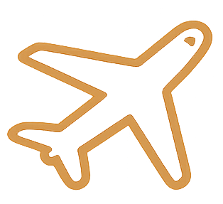 Anreise mit dem Flugzeug