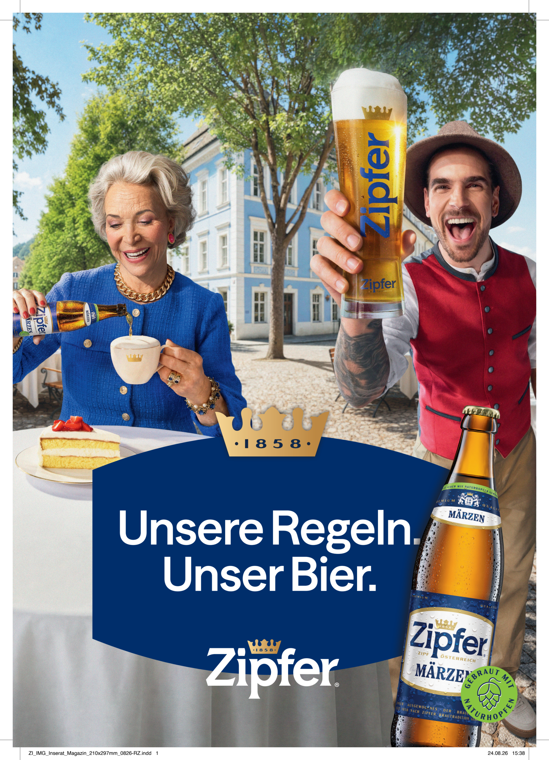 Zipfer Sujet – Unsere Regeln. Unser Bier.